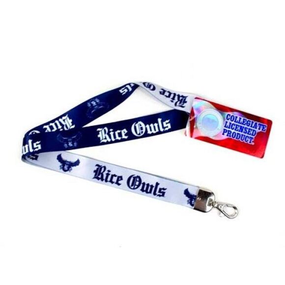 Rice Owls NCAA Ombre Lanyard 2 Pack - Picture 2 of 3